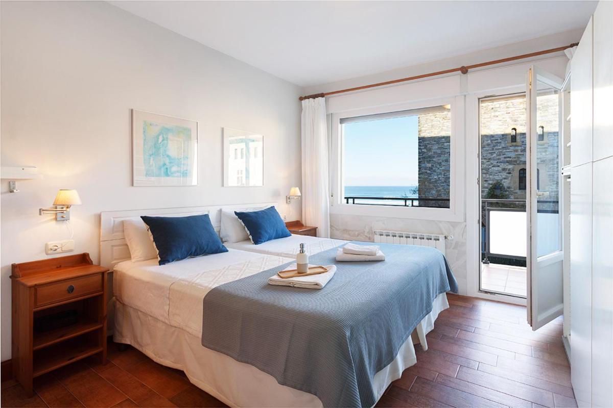 Pension Zarauz Playa Eksteriør billede