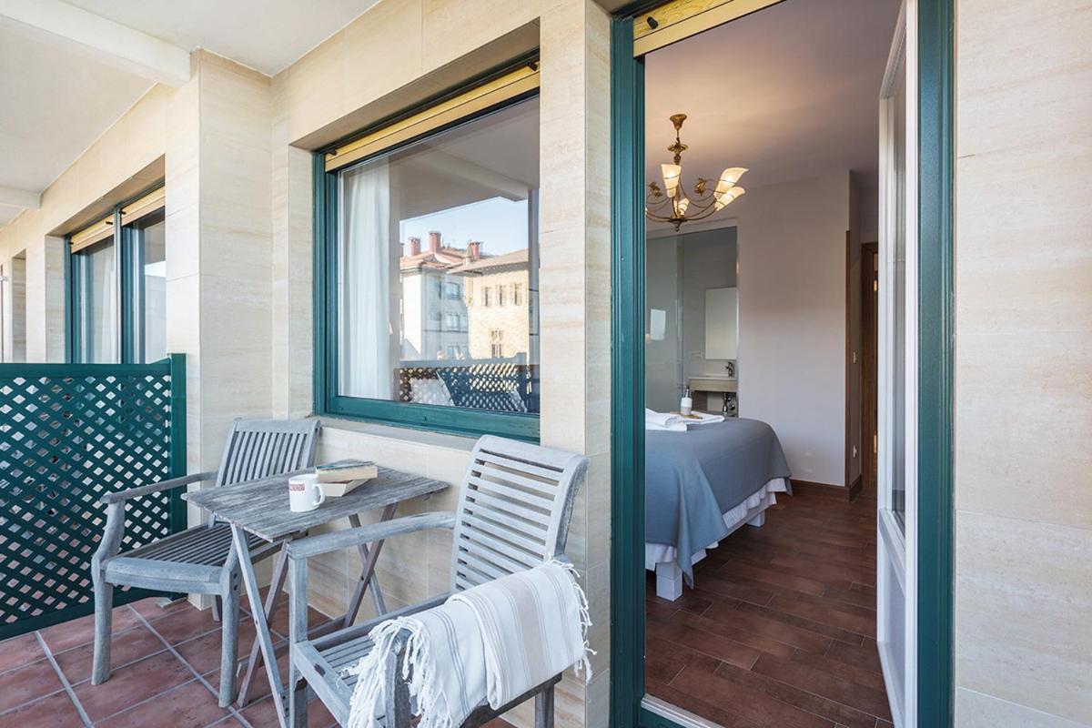 Pension Zarauz Playa Eksteriør billede