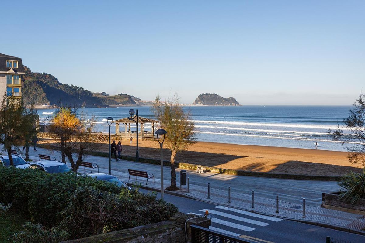 Pension Zarauz Playa Eksteriør billede